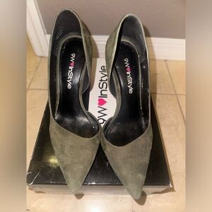 Nine West in style collection - green color - size 5.5